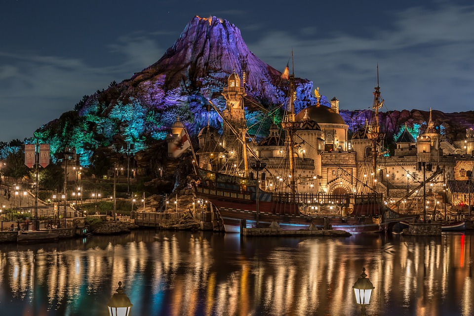Disney Japan Disney Sea Light Brilliant Night View