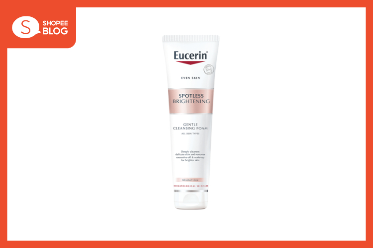 โฟมล้างหน้ายี่ห้อไหนดี Eucerin White Therapy Clinical Gentle Cleansing Foam