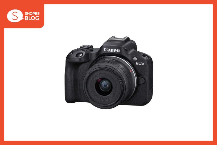 กล้อง Mirrorless ยี่ห้อไหนดี Canon EOS R50-RF-S18-45mm