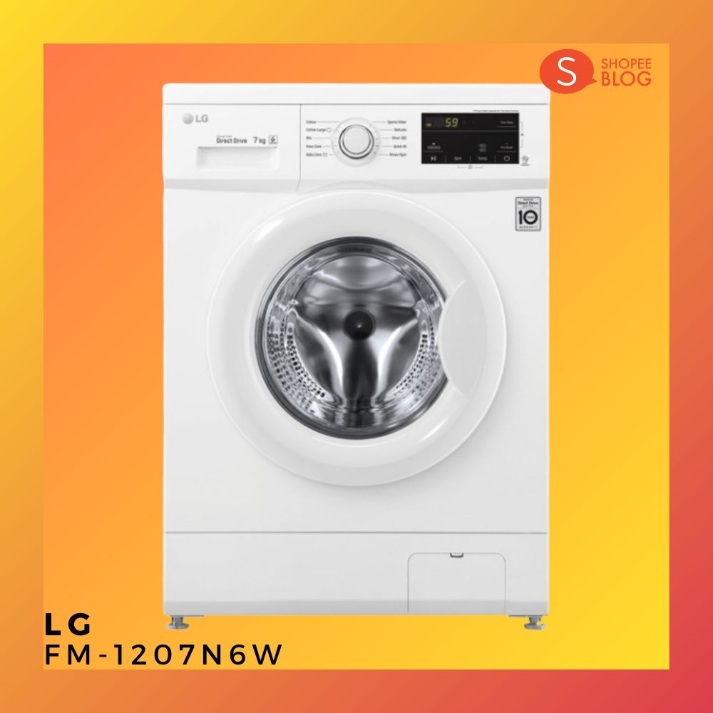 เครื่องซักผ้า LG รุ่น FM-1207N6W