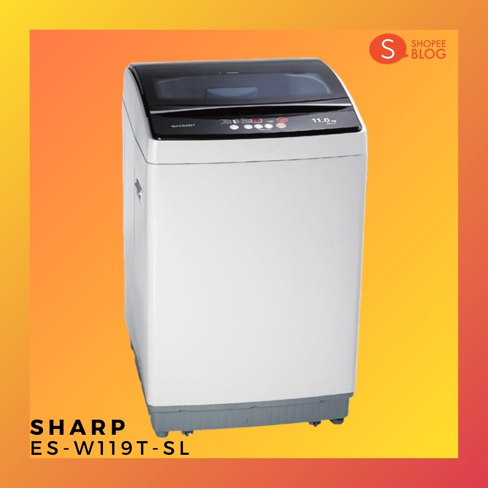 เครื่องซักผ้า SHARP รุ่น ES-W119T-SL