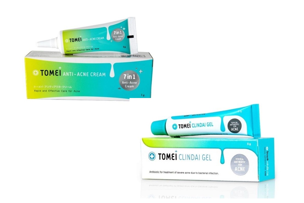 ครีมลดสิว Tomei