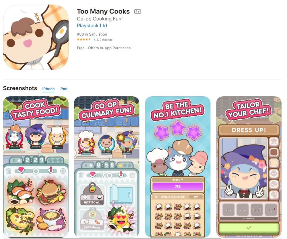 เกมออนไลน์มือถือ-too-many-cooks