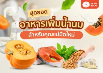 Shopee Blog อาหารเพิ่มน้ำนม