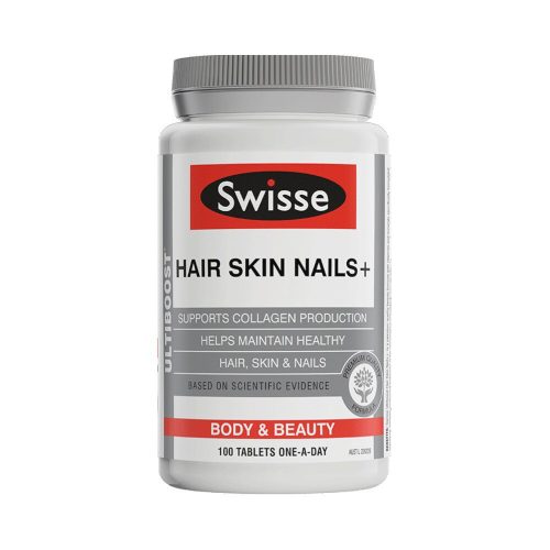  วิตามินบำรุงผม_Swisse Ultiboost Hair Skin Nails+for Collagen 