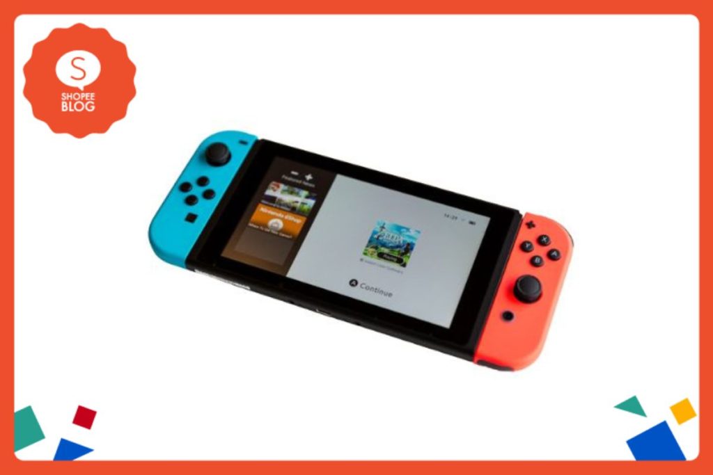 เครื่องเล่นเกมพกพา Nintendo Switch Console with Joy-Con