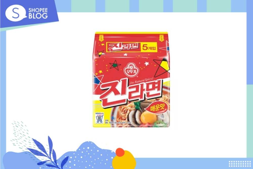 มาม่าเกาหลีอันไหนอร่อย Ottogi Jin Ramen