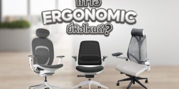 เก้าอี้ ergonomic ยี่ห้อไหนดี