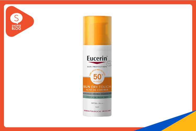 ครีมกันแดด Eucerin Sun Dry Touch Oil Control Face