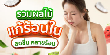 ผลไม้แก้ร้อนใน เป็นแผลในปาก ร้อนในกินอะไรดี