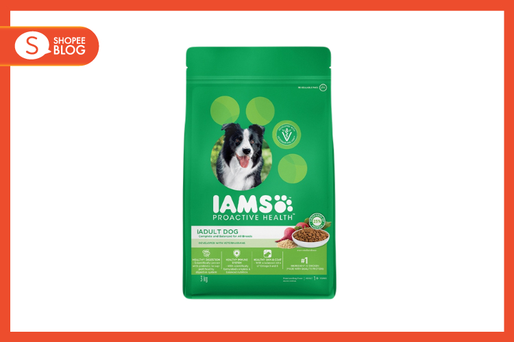 IAMS อาหารสุนัขแบบแห้ง สำหรับสุนัขโต