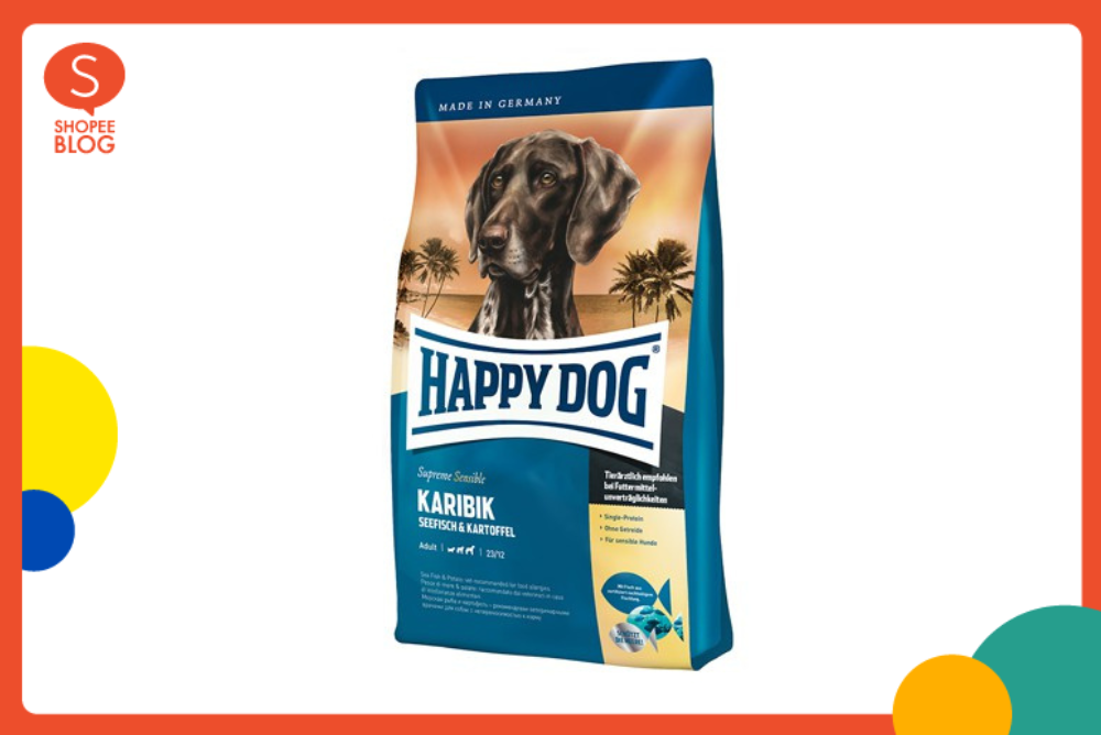 อาหารหมา HAPPY DOG Supreme Sensible Karibik Seefisch & Kartoffel