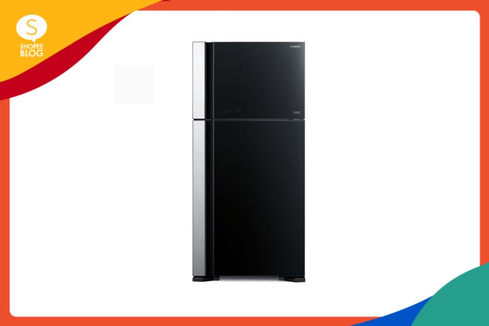 HITACHI ตู้เย็น 2 ประตู RVG550PDX 19.8Q 