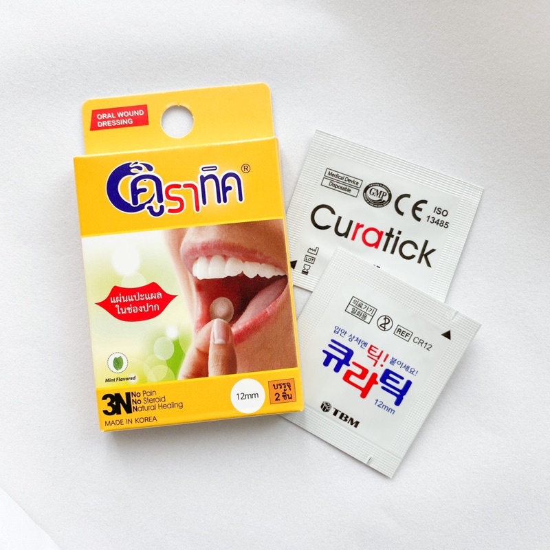 Shopee Blog Product Slider Curatick Oral Wound Dressing