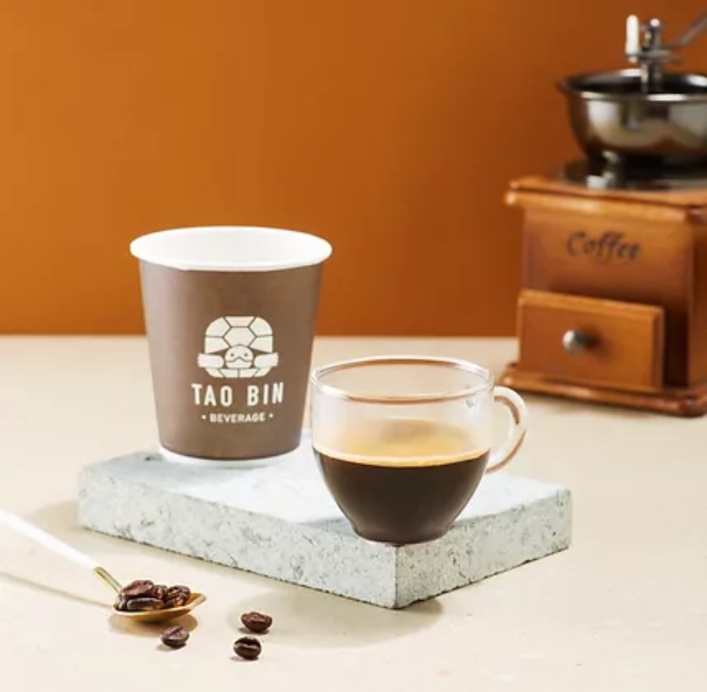เมนูเต่าบิน เครื่องดื่มกาแฟร้อน