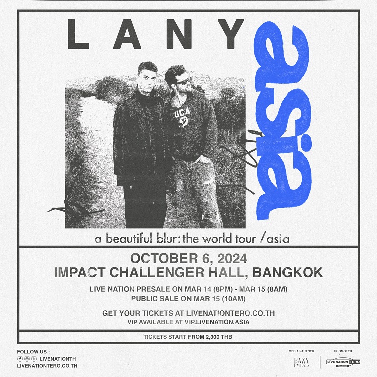 LANY - a beautiful blur: the world tour 2024