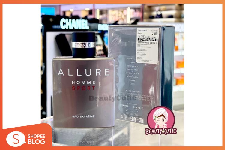 Shopee blog-น้ำหอมผู้ชาย 2025- Chanel Allure Homme Sport