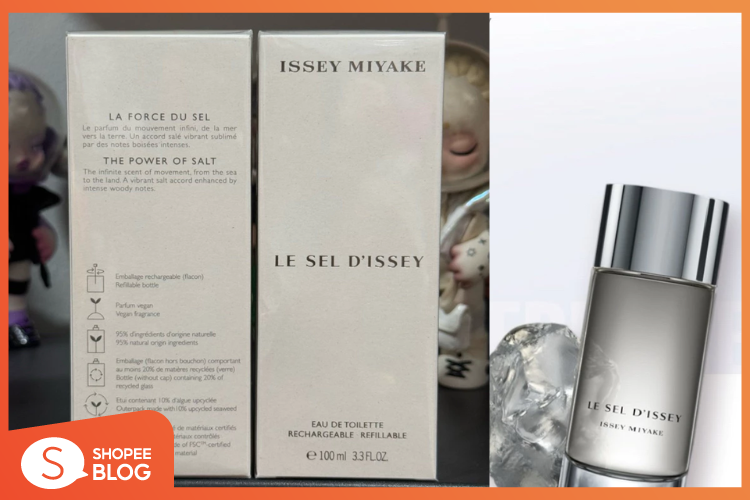 Shopee blog-น้ำหอมผู้ชาย 2025-ISSEY MIYAKE Le Sel D’Issey EDT