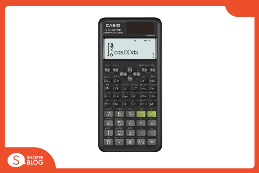 Casio Calculator เครื่องคิดเลขวิทยาศาสตร์ รุ่น FX-991EX สีดำ