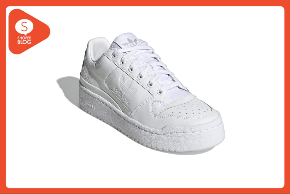 รองเท้าผ้าใบเสริมส้น ยี่ห้อ Adidas ORIGINALS Forum Bold Sneaker FY9042