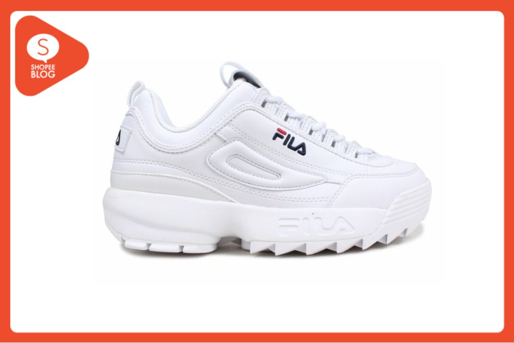 รองเท้าผ้าใบเสริมส้น ยี่ห้อFILA Korea Disruptor 2 Premium