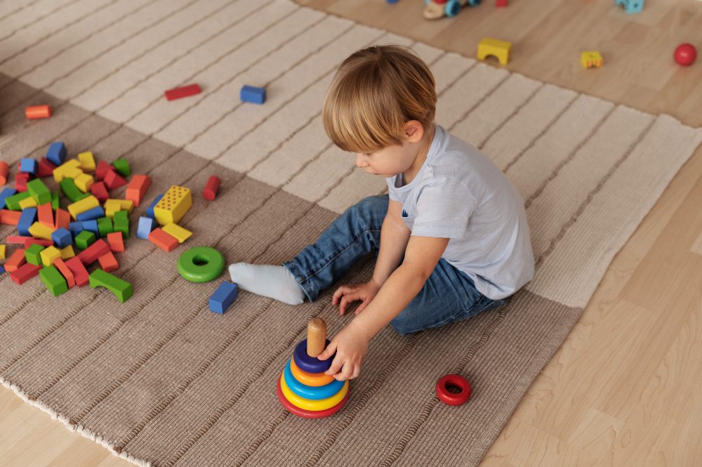 ของเล่นเสริมสร้างและเหมาะสมกับเด็กวัย 1 - 2 ปี