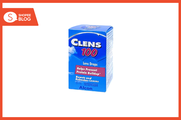 น้ำตาเทียม ยี่ห้อไหนดี Alcon Clens 100 Lens Drops