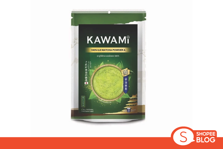 Shopee Blog-ชาเขียวมัทฉะ ยี่ห้อไหนดี-Kawami Premium Uji Matcha Powder