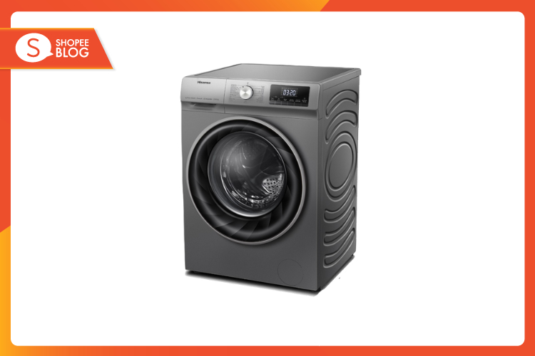 4.Shopee Blog Hisense เครื่องซักผ้าฝาหน้า รุ่น WDQY1014EVJMT 10 kg