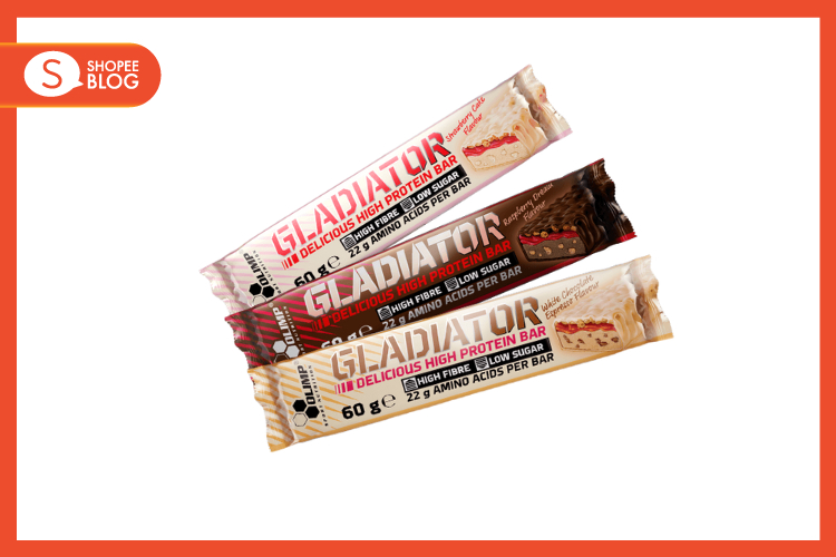 4.Shopee Blog Olimp Gladiator High Protein Bar
