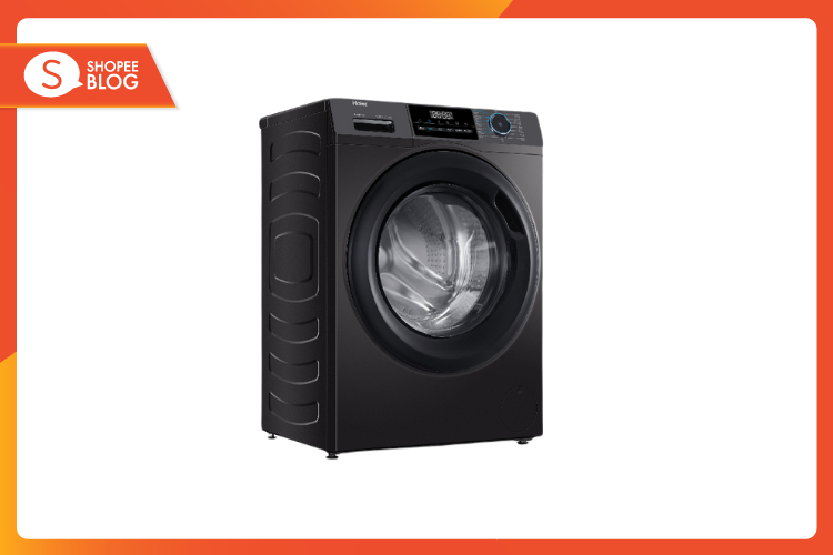 6.Shopee Blog Haier เครื่องซักผ้าฝาหน้าอัตโนมัติ รุ่น HW105 BP14929AS6 10.5 kg