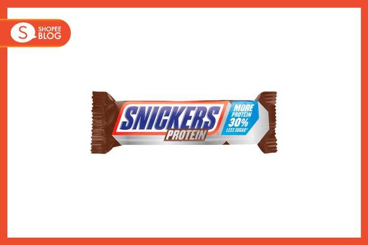 Shopee Blog โปรตีนบาร์ยี่ห้อไหนดี Snickers Protein Bar