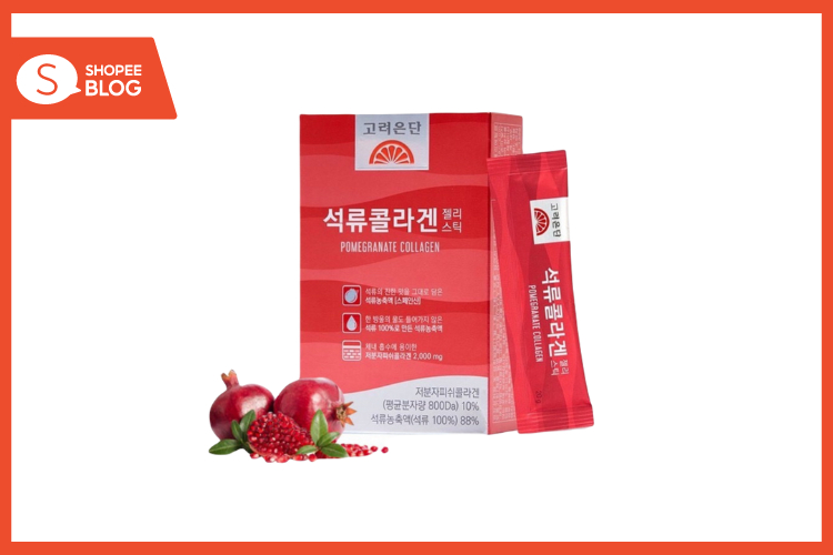 Korea Eundan Pomegranate Collagen Jelly Stick