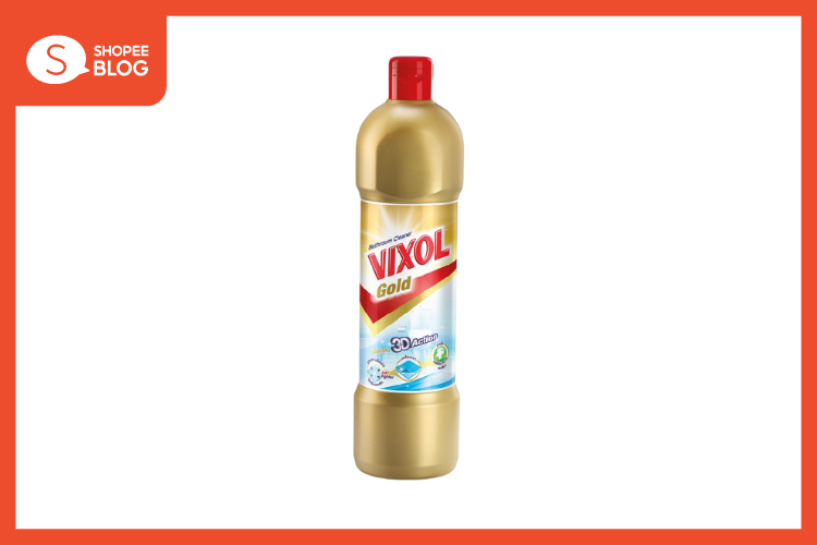 1.Shopee Blog น้ำยาล้างห้องน้ำ ยี่ห้อไหนดี VIXOL Gold 3D Action VIXOL Gold 3D Action