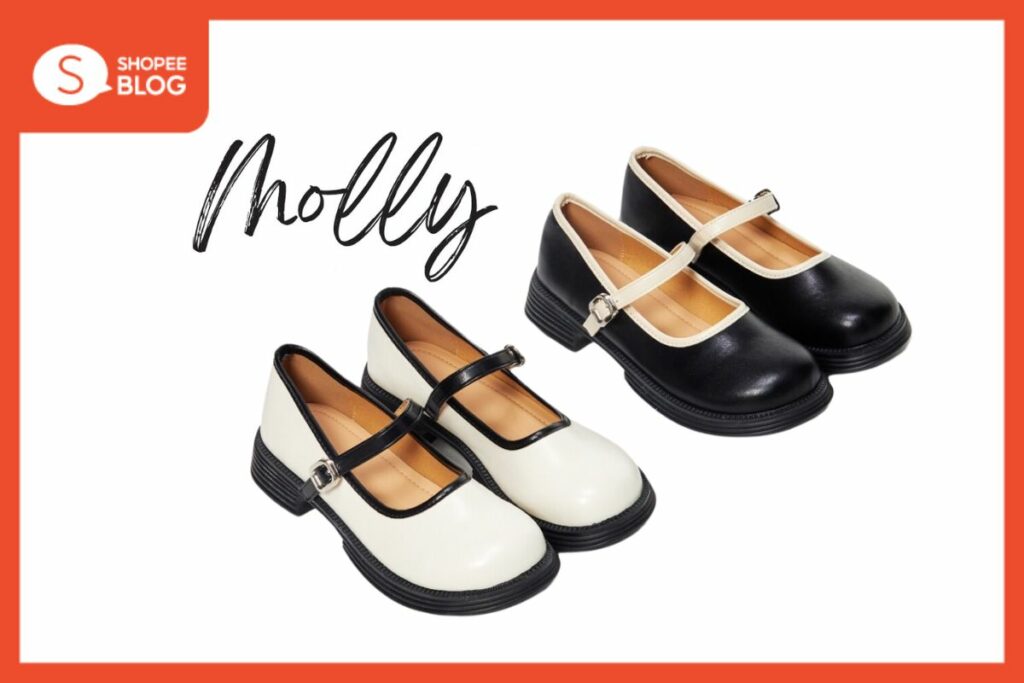 รองเท้าทรง Mary Jane Marshmellow Molly