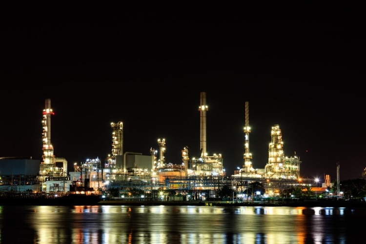 oil refinery