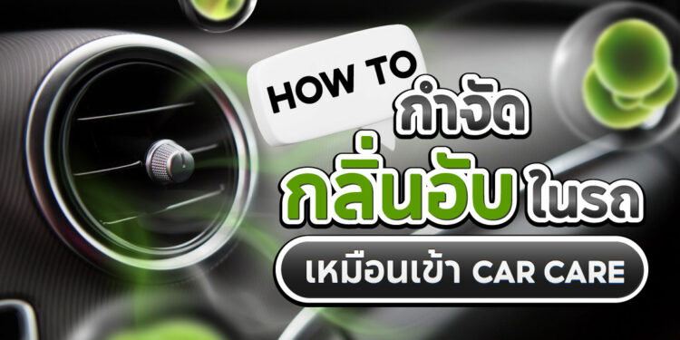 Shopee Blog-กลิ่นอับในรถ