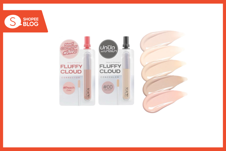 Shopee Blog-Corrector ยี่ห้อไหนดี-KAGE Fluffy Cloud Concealer & Corrector