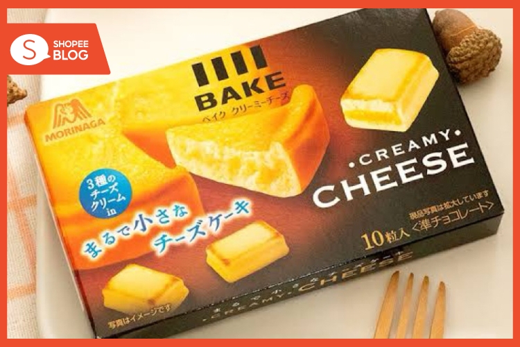 Shopee Blog-แนะนำ ขนมนำเข้า-Bake Creamy cheese 