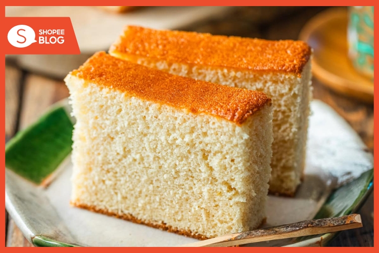 Shopee Blog-แนะนำ ขนมนำเข้า-Castella cake