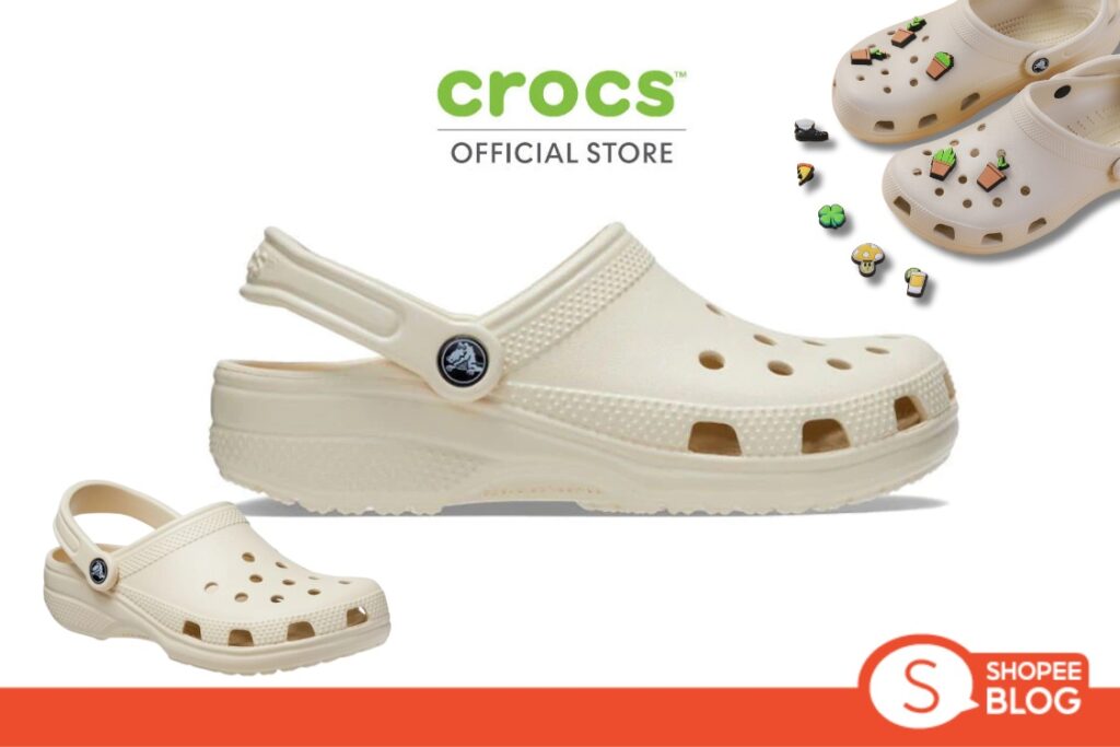 Shopee Blog-สินค้าฮิตโซเชียล-รองเท้าแตะ Crocs