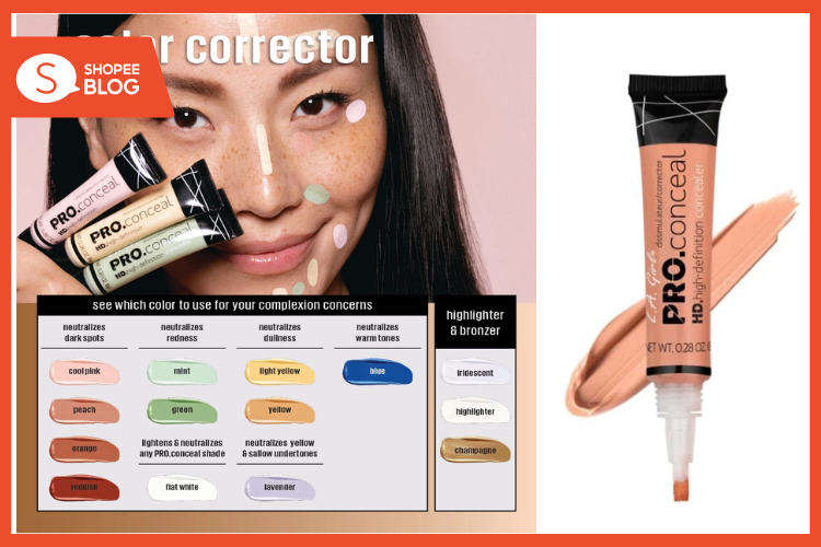 Shopee Blog-Corrector ยี่ห้อไหนดี-LA GIRL PRO HD Concealer/Corrector