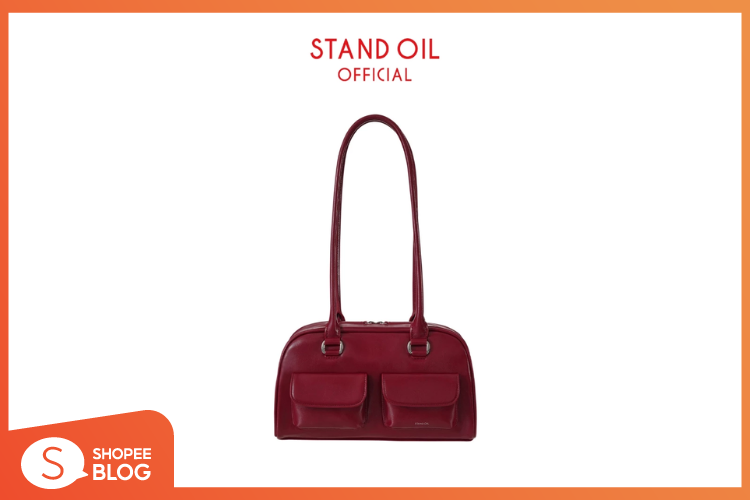 Shopee Blog-กระเป๋าสะพายข้างผู้หญิง แบรนด์-STAND OIL Chubby Bag