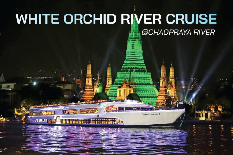 Shopee Blog-กิจกรรมวันวาเลนไทน์-ดินเนอร์ล่องเรือแม่น้ำเจ้าพระยา-White Orchid River Cruise