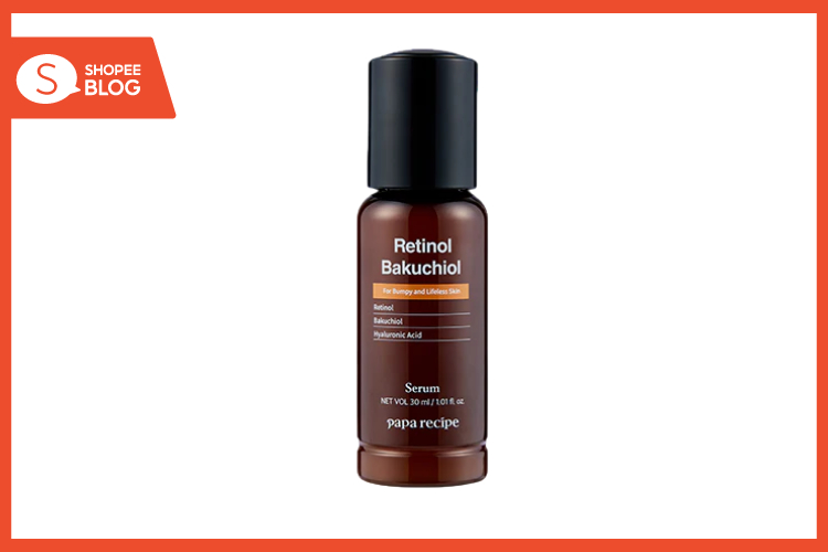 Shopee-Blog Papa recipe Retinol Bakuchiol Serum