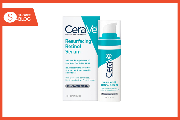 Shopee-Blog-CERAVE Resurfacing Retinol Serum