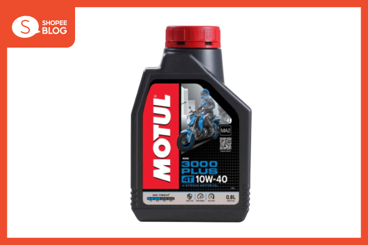 Shopee Blog-น้ำมันเครื่องมอเตอร์ไซค์ ซื้อที่ไหนดี-MOTUL น้ำมันเครื่องประสิทธิภาพสูงสูตร HC-TECH