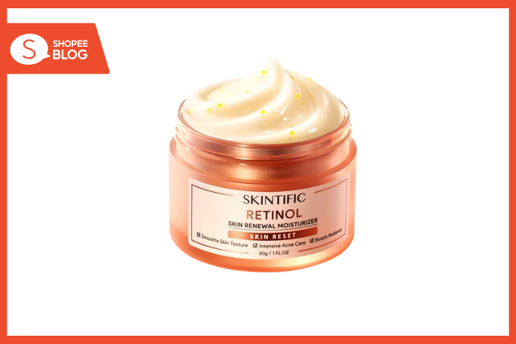 Shopee-Blog-SKINTIFIC Retinol Skin Renewal Moisturizer