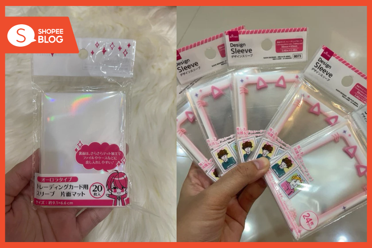 Shopee blog-ร้านไดโซะ มีอะไรขายบ้าง-ซองใส่การ์ด 